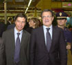 Il presidente Errani incontra il presidente della Commissione europea Romano Prodi al Compa 2002