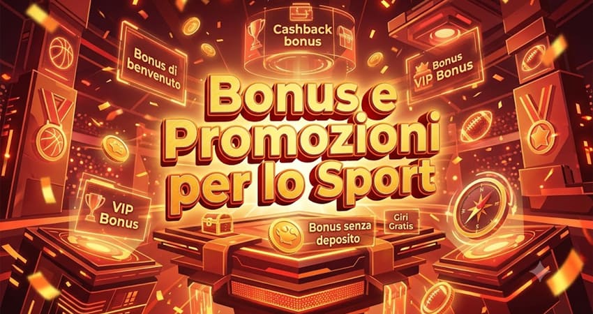 Bonus e promozioni per lo sport